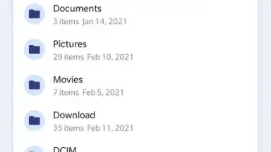 Screenshot von PoMelo File Explorer 4