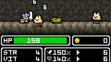 Screenshot von MinuteRogue 2