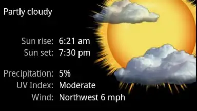 Screenshot von Palmary Weather 6