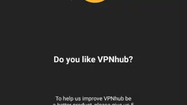 Screenshot von VPNhub 2