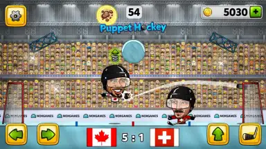 Screenshot von Puppet Hockey 4