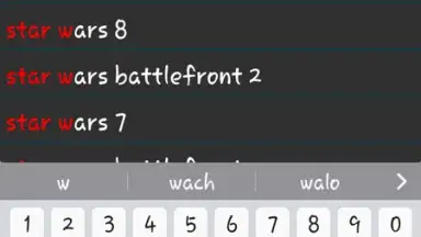 Screenshot von One Quick Search 3