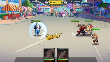 Screenshot von Battle and Kiss: College Fight 8