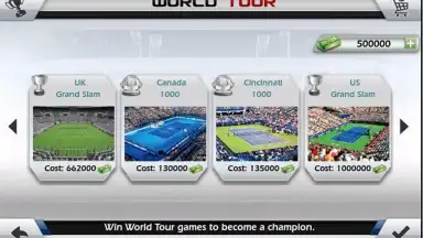 Screenshot von 3D Tennis 2