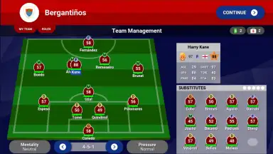 Screenshot von World Soccer Champs 9
