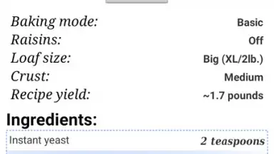 Screenshot von Breadmaker: 50 Recipes 2