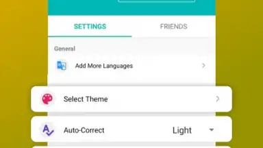 Screenshot von Bobble AI Keyboard 3