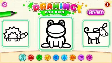 Screenshot von Drawing for Kids! Coloring Children Games Toddlers 8