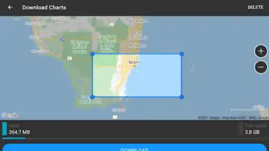 Screenshot von Garmin ActiveCaptain® 8