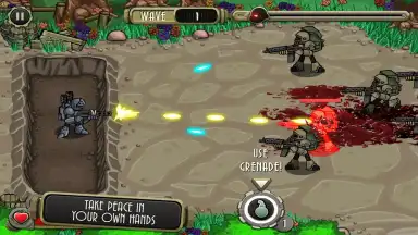Screenshot von PeaceKeeper 15