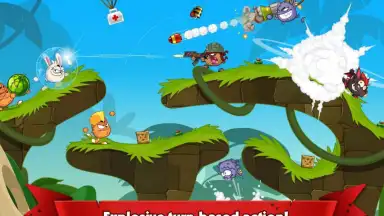Screenshot von Wormix 8