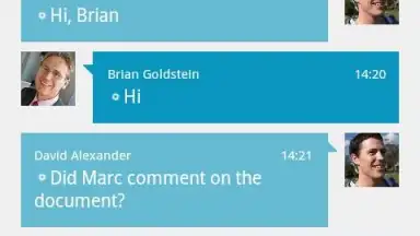 Screenshot von Lync 2010 2
