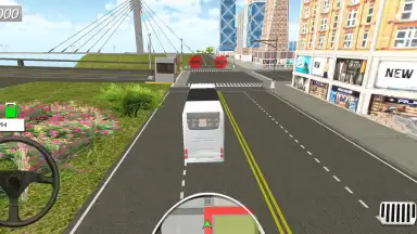 Screenshot von City Coach Bus Simulator 3D: New Bus Games Free 10