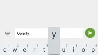 Screenshot von Czech Diacritic Keyboard 4