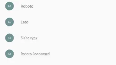 Screenshot von Font Installer 1