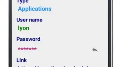 Screenshot von Password Manager 4