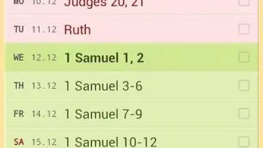 Screenshot von Bible Reading Schedule 4