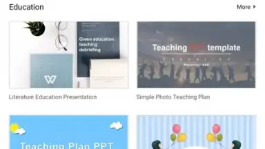 Screenshot von WPS Office 2
