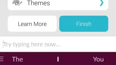 Screenshot von SwiftKey Neural 5