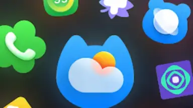Screenshot von МТС Лончер для андроид: иконки 4