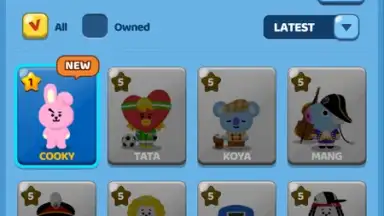 Screenshot von Puzzle Star BT21 9
