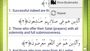 Screenshot von Al Quran Islamic Apps 3