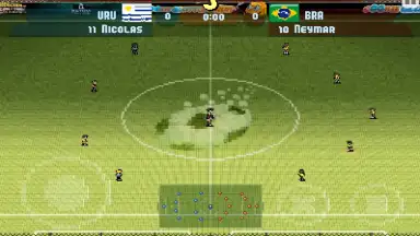 Screenshot von Pixel Cup Soccer 1