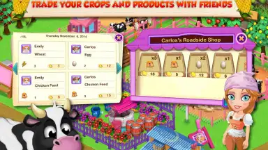 Screenshot von Star Girl Farm 2