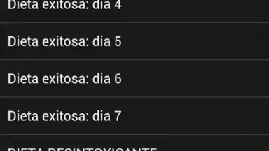 Screenshot von Dieta de 7 dias 2