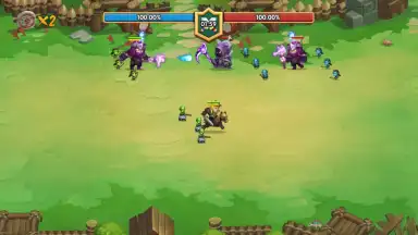 Screenshot von Magic Knights-Dragon Arena 9