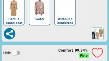 Screenshot von Weather and Wardrobe Assistant 4