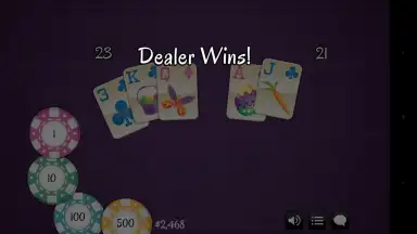 Screenshot von BlackJack 21 Pro 2