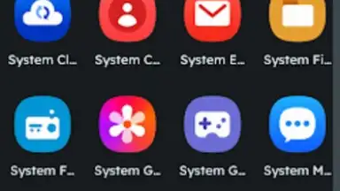 Screenshot von UI 7 - icon pack 1