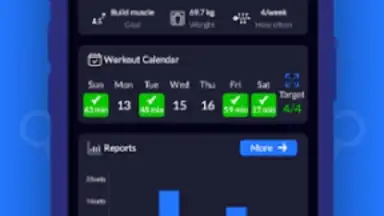 Screenshot von FitAI 4