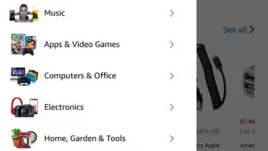 Screenshot von Amazon for Tablets 5