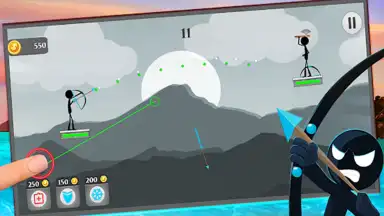 Screenshot von Arrow battle of Stickman 4