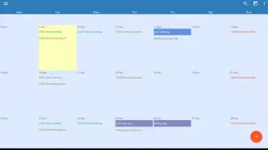 Screenshot von Touch Calendar Free 4