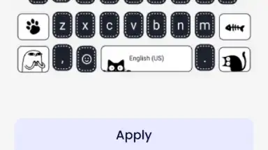 Screenshot von Font Keyboard 9