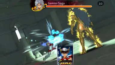 Screenshot von SAINT SEIYA COSMO FANTASY 7