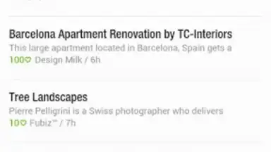 Screenshot von Feedly 2