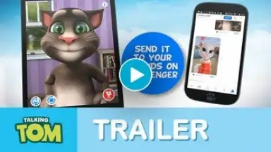 Screenshot von Talking Tom for Messenger 1
