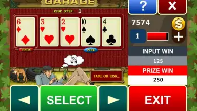 Screenshot von Garage slot machine 5