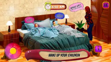 Screenshot von Virtual Mother Life Simulator - Baby Care Games 3D 4