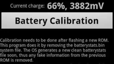 Screenshot von Battery Calibration 1