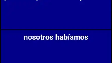 Screenshot von Spanish Verb Trainer 3