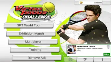 Screenshot von Virtua Tennis Challenge 8