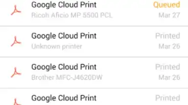 Screenshot von Cloud Print 3