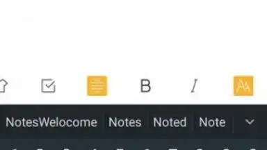 Screenshot von Xiaomi Notes 10