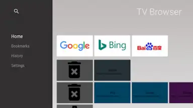 Screenshot von TV Internet Browser 1