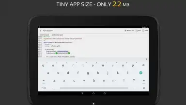 Screenshot von QuickEdit 19